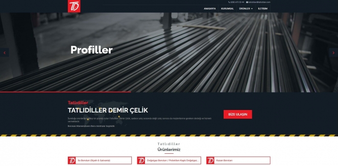 Tatlıdiller Demir Çelik Ürünleri