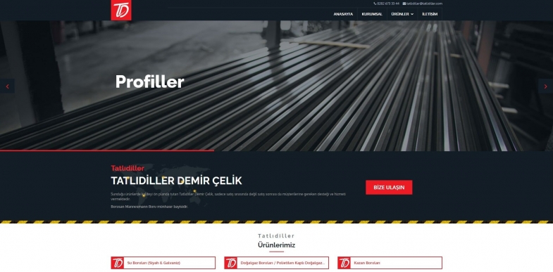 Tatlıdiller Demir Çelik Ürünleri